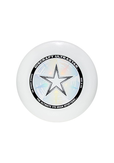 Discraft 175 Gram Beyaz Ultrastar Spor Disk - Gece Parlar - Gece Işık Saçma Özelliği Olan Helograma Sahiptir Discraft 175 Gram Beyaz Ultrastar Spor Disk - Gece Parlar - Gece Işık Saçma Özelliği Olan Helograma Sahiptir