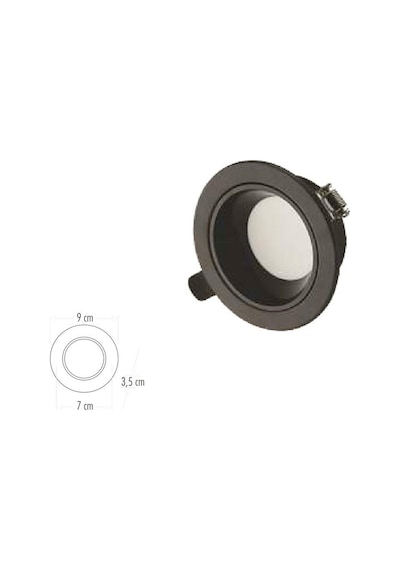 Ct5261 Cata Ct-5261 8 Watt Başak Siyah Kasa Cob Led Spot 3 Renk