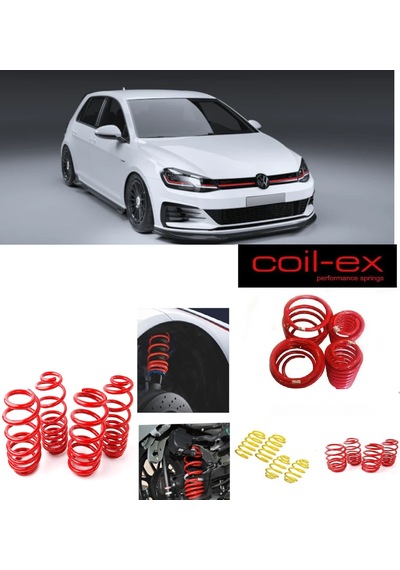 Vw Golf 7 2013-2017 Dizel Uyumlu Coil-ex 3.5 Cm Spor Yay