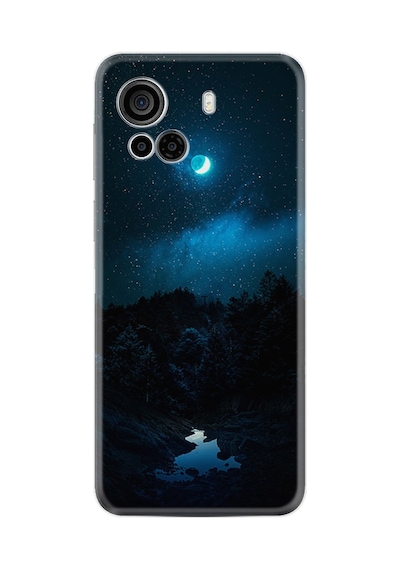 Casper Via F30 Kılıf Silikon Desen Özel Seri Gece 1633