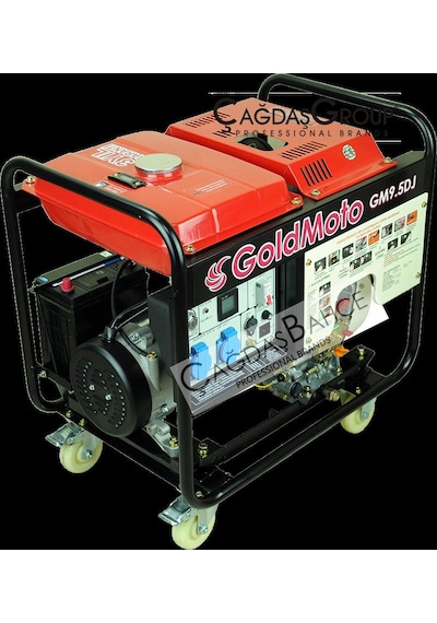 Goldmoto Gm9.5Dj Dizel Marşlı Jeneratör 9.5 Kw Monofaze