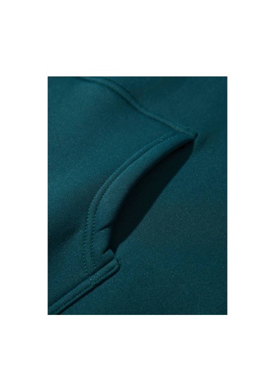 Medinenur Beach Baskılı Kapüşonlu Sweatshirt Yeşil