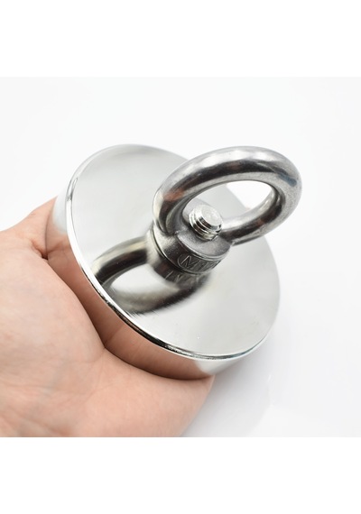 Magnet Fishing, Askılı Güçlü Neodyum Mıknatıs, Kurtarma Mıknatısı 60Mm