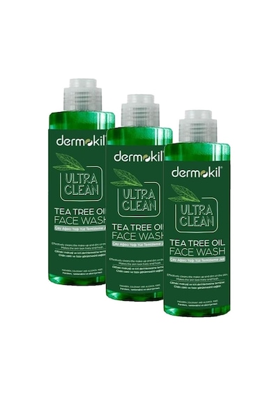 Çay Ağacı Yağı Yüz Temizleme Jeli 300 Ml 3 Paketi