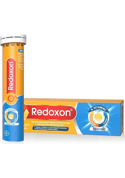 Redoxon 3'lü Etkili 15 Efervesan Tablet