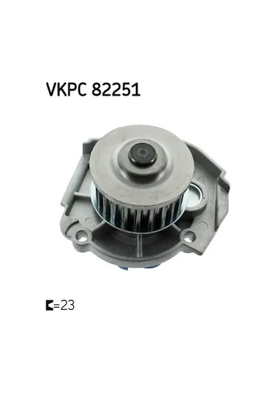 Devirdaim Su Pompası - Fiat Brava, 500, Panda, Grande Punto, Punto, Doblo, Bravo, Stilo, Idea, Strada, Linea, Marea, Siena - Skf-vkpc82251