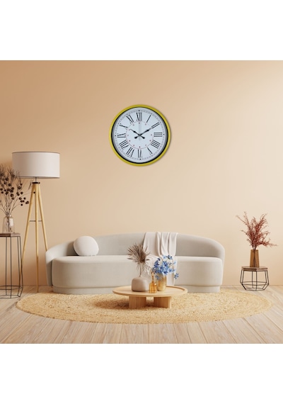 36 Cm Sarı Standart Duvar Saati 32967177