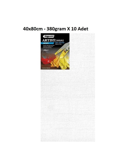 Bigpoint Artists' Tuval 40x80cm - 380gram X 10 Adet