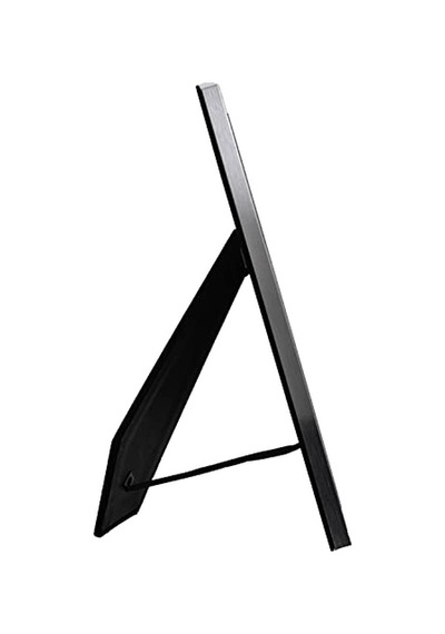 Ayrex Designs Uptown Mat Gümüş Gümüş Moda Metal Çerçeve 8x10 Gümüş