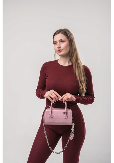Ççs Kadın 18096 Çapraz Askılı El Çantası Pembe