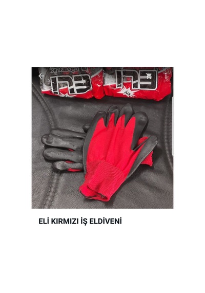 İş Eldiveni Eli Marka 6 Çift