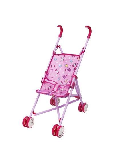 Poşetli Metal Oyuncak Bebek  Arabası