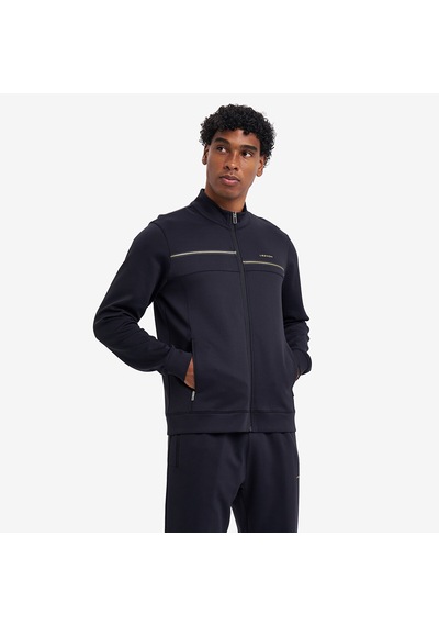 Lescon Siyah Erkek Fermuarlı Sweatshirt 26n-1128