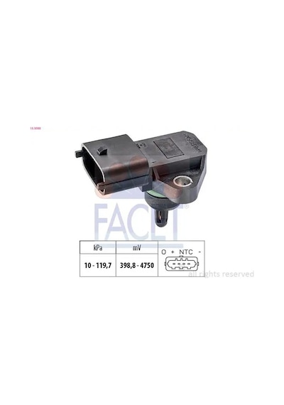 Kia Picanto Map Sensoru 1.1 2004-2011 Facet 103098