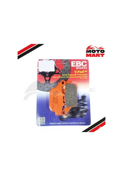 Honda Vt 250 Fd Arka Fren Balatası Ebc-t03058