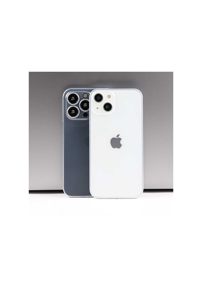 Apple Uyumlu iPhone 13 Kılıf Zore Blok Kılıf Renksiz