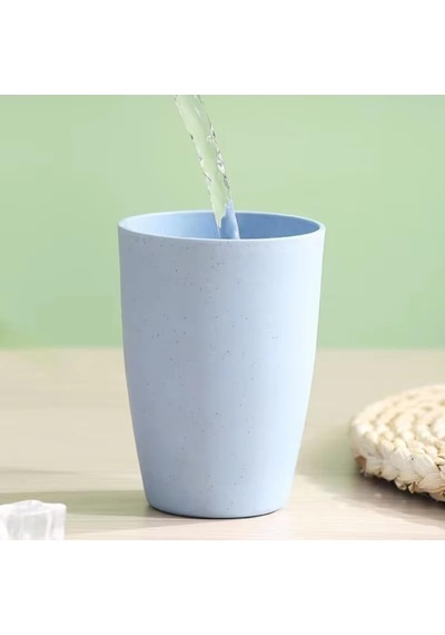 Ark 6'lı Plastik Bardak Seti, Kırılmaya Dayanıklı Renkli Su Ve Meşrubat Bardağı Beyaz - Çok Renkli
