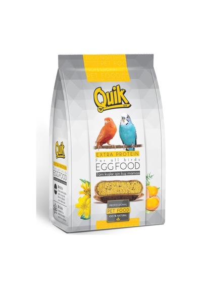 Quik Kuş Maması 100 G, Extra Proteinli