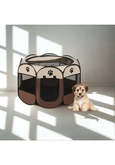 Kahverengi Kedi Doğum Çadırı Evcil Hayvan Kafesi Kedi Oyun Alanı Köpek Çadırı Köpek Evi Kedi Evi