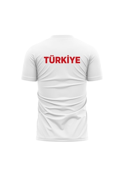 Diadora Bergamo Milli Takım Antrenman Tişört Beyaz