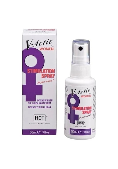 Hot V-activ Stimulation Spray For Women