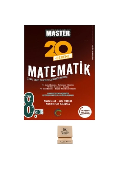 Okyanus Lgs 8. Sınıf Master 20 Matematik Deneme + Telefon Standı