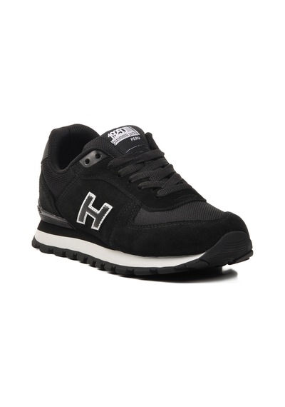 Hammer Jack Siyah Suni Deri Unisex Sneaker Peru 102 19250 G Siyah