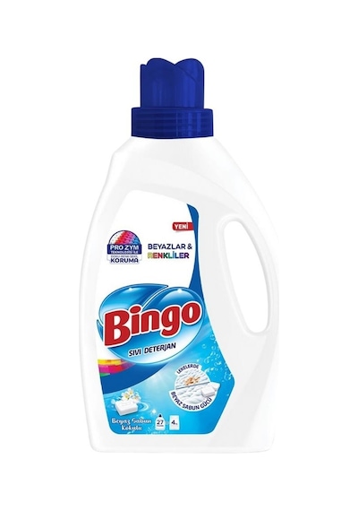Bingo Matik Beyaz Sabun Kokulu Çamaşır Deterjanı 1775 ML