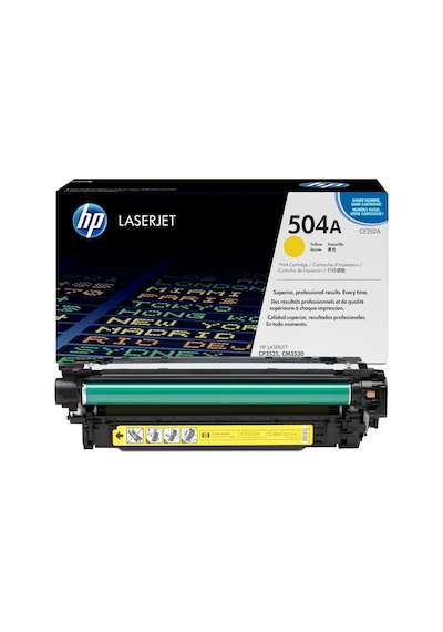 Hp Color Laserjet Cp3525X Sarı Toner Ce252A (7.000 Sayfa)