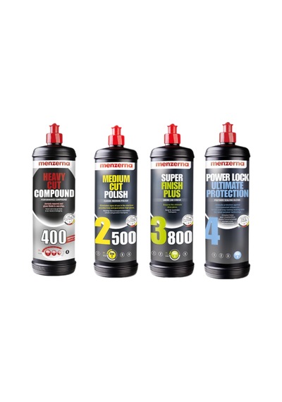 Menzerna Set 1lt 400--2500-3800-power Lock Set 1kg