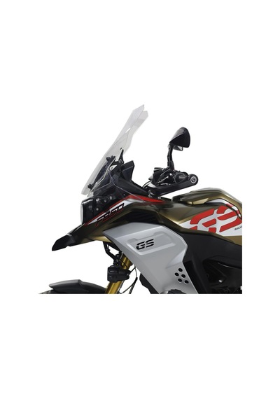 GP Kompozit BMW F 850 GS / ADV 2018-2023 Uyumlu Ön Cam Şeffaf 44 cm