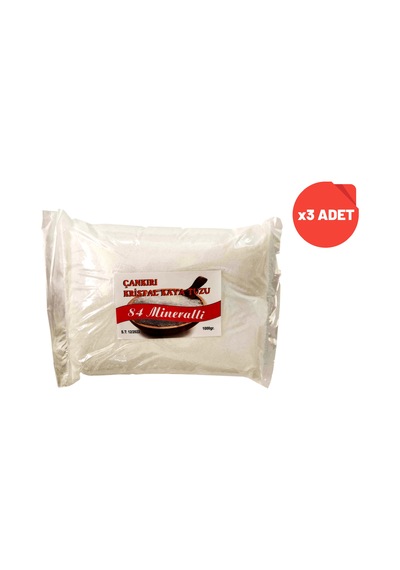 Çankırı Kristal Kaya Tuzu Toz 3 x 1 KG