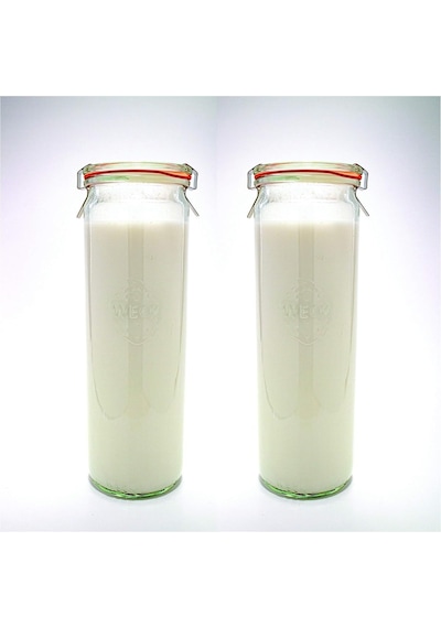 Weck Jars Weck Konserve Kavanozları - Şeffaf Camdan - Çevre Dostu Konserve Kavanozu - Yiyecek, Yoğurt Ve Jöle İçin Diğer