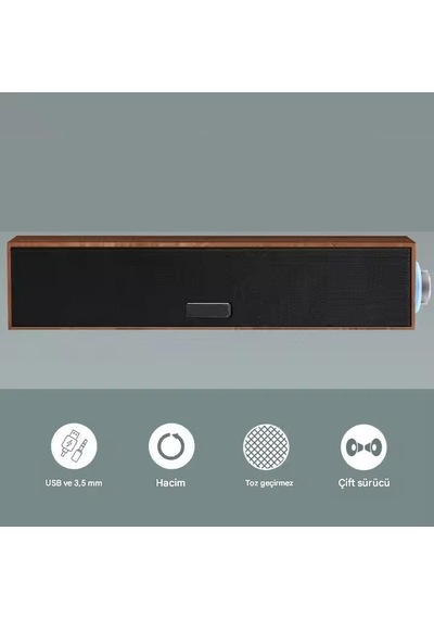 Concord E-3090 Fm Radyo/usb Dahili Kablolu Bluetooth Hoparlör
