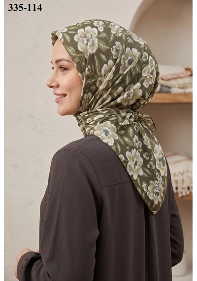 Moonscarfs Moonscarf Soft Pamuk Eşarp 335-114 Çok Renkli
