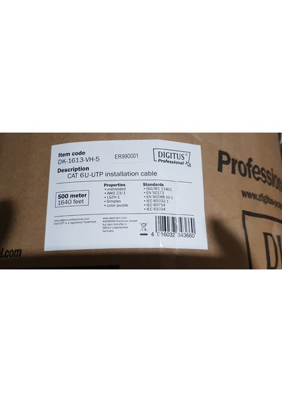 Digitus Dk-1613-Vh-5 Halogen Free Cat6 Kablo
