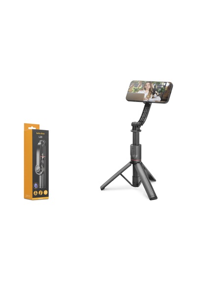 Nodar Nd1048 Telefon Tripodu Ve Selfie Çubuğu Seti Manyetik Bluetooth Kumandalı 105 Cm - Siyah