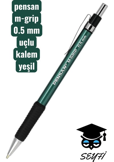 Pensan M- Versatil Kalem 0.5 Mm Uçlu Kalem Sünger Tutma Alanı Ve Kaliteli Mekanizma Çok Renkli