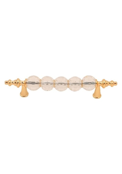 Gürçayhırdavat Iğne Ayak Kristal Kulp 96Mm Altın