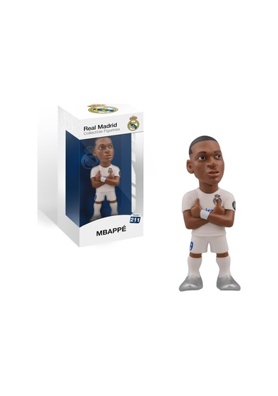 Mınıx Koleksiyon Figürü Mn18451 Mbappé, Real Madrid, Koleksiyon Parçası, 12 Cm, Çocuklar Ve Yetişkinler İçin Hediye Fikri