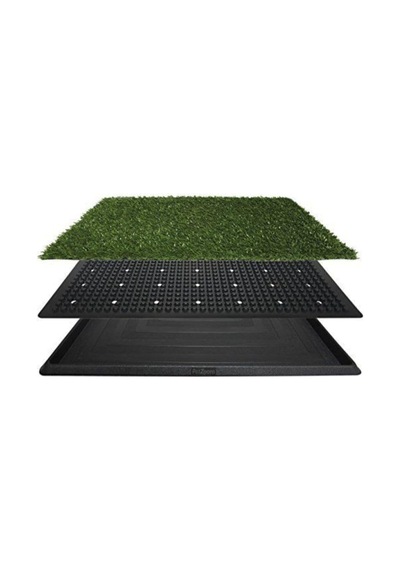 Pet Zoom Petzoom Pet Park Köpek Tuvalet Eğitim Parkı Büyük, 64cm X 51cm X 3.8cm Pet Park