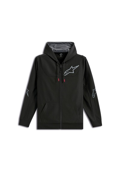 Alpinestars Sessions V3 Hoodie Kapüşonlu Sweatshirt Siyah Gri Çok Renkli