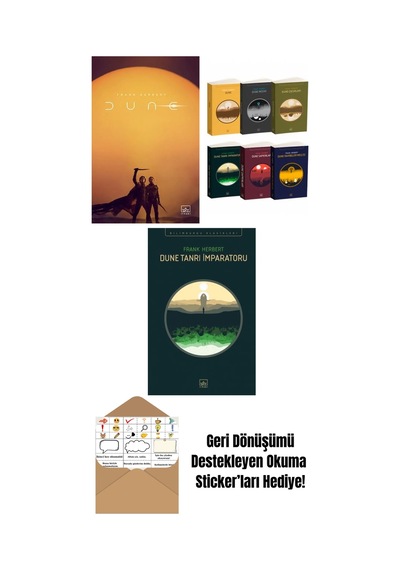 Dune Film Kapağı + Dune Takım Set + Dune Tanrı İmparatoru