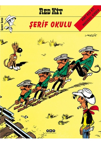 Red Kit 39 - Şerif Okulu - Greg -  Rene Goscinny - Yapı Kredi Yayınları