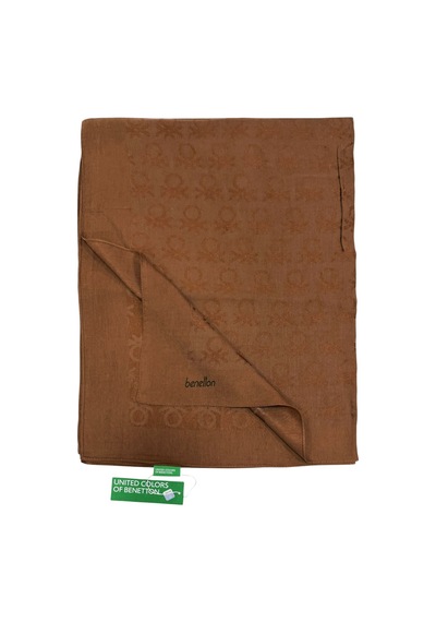Benetton Lyocell Şal - Roma - Taba