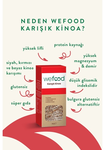 Karışık Kinoa 300 Gr
