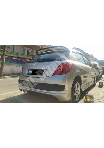 Peugeot 207 Arka Ek Plastik Arka Tampon Eki