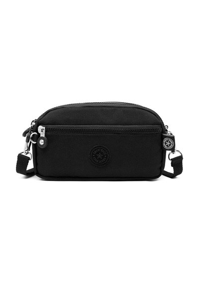 Smart Bags Smartbags Mini Boy Krinkıl Kumaş Kadın Çapraz Çanta 2022-1112 Siyah Siyah