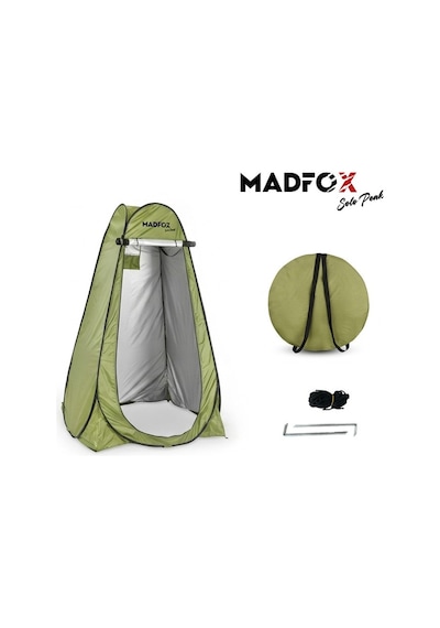 Madfox Solopeak Pop-up Duş, Wc Ve Giyinme Çadırı Yeşil