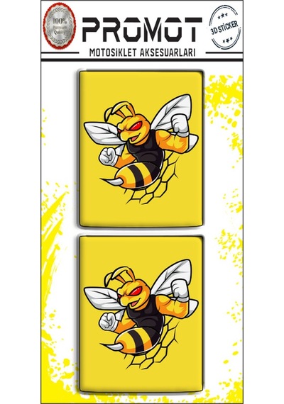 Stıcker Seti Vespa 3d Damla Logo 2 Li 11 Nötr